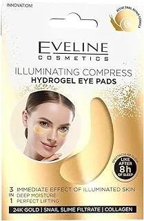 Eveline Gold Illuminating Compress Hydrogel Eye Pads 3 in 1