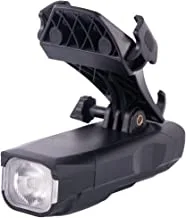 ماونتن جير 4 في 1 متعددة الوظائف ضوء بوق الدراجة مع قوس الهاتف المحمول ، أسود ، S