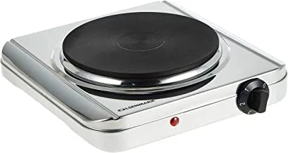 Olsenmark Single Burner Electric Hot Plate - Operating Indicator Light: On/Off - Heat Operation - Over Heat Protection - Auto-Thermostat Control - Power(Watt): 1500 - Single Plate Size(Mm):185Mm
