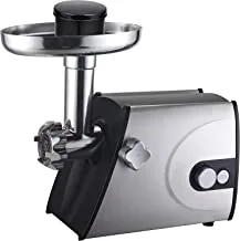 JANO 1800W Electric Meat Grinder, 3Pcs Stainless steel Cutting Disc (Coarse,Middle, Fine), Grinding Meat, Fish, Vegetable, Black, Stainless Steel, E02500 2 Years warranty