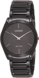 Citizen Mens Solar Powered Watch, Analog Display And Stainless Steel Strap Ar3079-85E