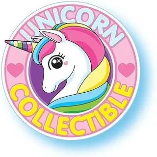 Slimy Unicorn with 12 Unicorn Collectibles 2 Color in A Cup In Blistercard Assorted 1 Piece