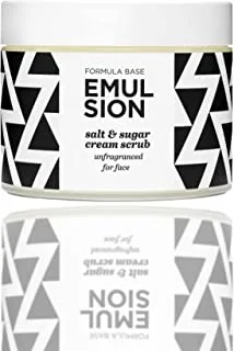 Emulsion Sugar And Salt Cream Scrub, Unfragranced 350Ml