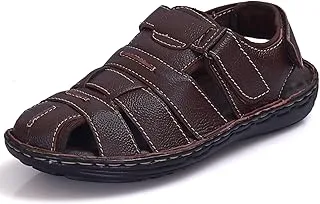 Burwood Men Leather Fisherman Sandals