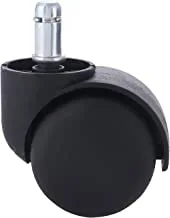 BMB Tools 50mm Black Furniture Nylon Caster - Swivel - Bolt 11x22mm |Industrial & Scientific|Material Handling Products|Rubber Caster| Wheel