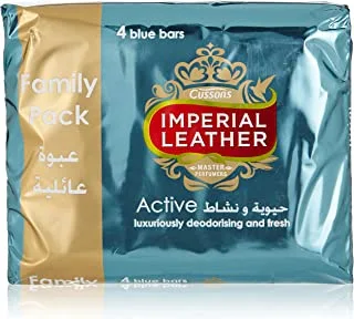 Imperial Leather Active Soap, 4 x 175 gm
