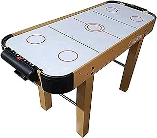 Marshal Fitness Electric Air Hockey Game Table Arcade Game Amusement Game for Family fun and Sport and enjoyment Table for Adult and Childern 4 Feet-MF-3064