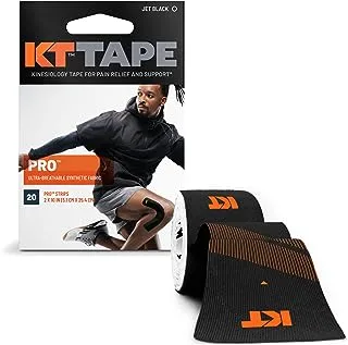 شريط KT Tape Pro للرياضة العلاجية لعلم الحركة الاصطناعية ، 20 قطعة مسبقًا ، 10 