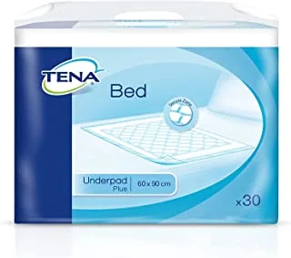 Tena Bed Sheet Normal 60X90, 30 Count