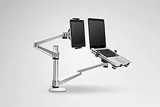 Twisted Minds DUAL DESKTOP MOUNT (LAPTOP+TABLET) -Applicable 10-15inch laptop and 9-10inch tablet PC-(OA-9X)…