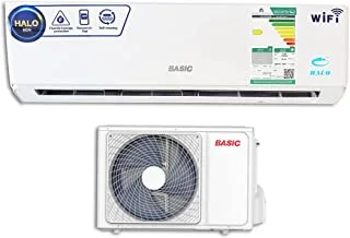 Basic 2 Ton Halo Split System Air Conditioner with Cooling/Heating Function and Wi-Fi Technology | Model No BSACH-F25HD, BSACH-C25HD with 2 Years Warranty