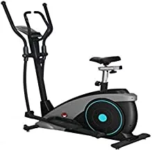 Marshal Fitness Heavy Duty Magnetic Elliptical Bike Cardio Exerice Bike for Daily Home Eercise-BXZ-350EA