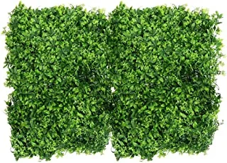 YATAI Artificial Faux Hedges Panels Artificial Wall Plants Maple Leaf Flowers Wholesale Plastic Turf Wall Grass For Home Indoor Outdoor Garden Vila Wall Decoration Artificial Boxwood Panels (4)