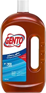 Gento Antiseptic Cleaners and Disinfectant, 750 ml