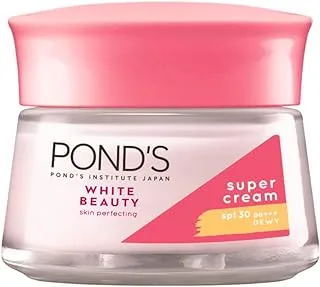 POND'S Bright Beauty face cream, glowing skin, Brightening day cream with SPF30, vitamin B3 (niacinamide), vitamin E and glycerin, 50g