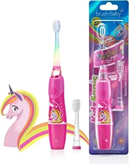 Brush-baby New KidzSonic Unicorn 3+ فرشاة أسنان كهربائية