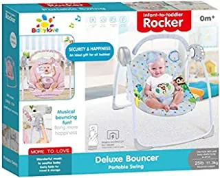 Babylove Infant - To - Toddler Rocker With Battery, Multi-Colour