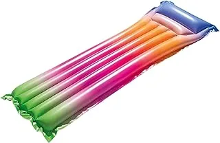 مرتبة هوائية للسباحة بألوان قوس قزح من بيست واي ، متعددة الألوان ، 44041