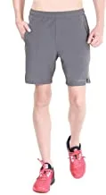 Head HPS-1088 Polyester Tennis Shorts, Large (Charcoal)