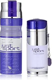 Ekoz Just Sport Blue Eau de Perfume 100ml + Deodorant 200ml Gift Set for Men
