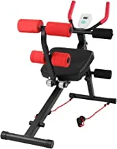 X MaxStrength Multifunctional Home Gym Sit Up Benche Adjustable Exercises Abdominal Crunch Coaster Detachable Bench Ab Vertical Core Toner Ab Trainer Workout Machine