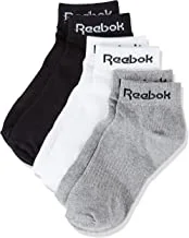 Reebok Unisex-adult Active Core Ankle Sock 3Pack socks