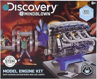 Discovery Mindblown STEM Model Engine Kit, One Size