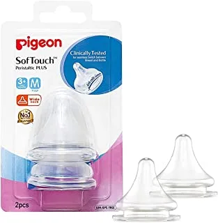 Pigeon Peristaltic Plus Nipple, 2 Pieces, 01868