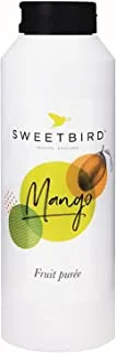 BTB SWEETBIRD Mango Puree Vegan Flavor 1 Litre - UK, Fruit color