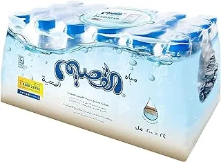 زجاجة مياه شرب من القصيم الصحية ، 24 × 200 مل ، شفاف