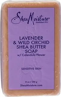 Shea Moisture Lavender and Wild Orchid Shea Butter Soap, 230 g