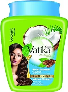 Vatika Naturals Hammam Zaith Hot Oil Treatment 500g, Coconut & Castor, For Volume & Thickness