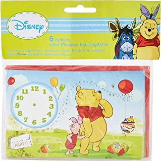 Disney Procos Winnie The Pooh Invitations Card Multi