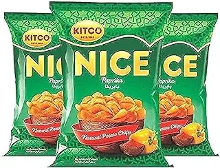 Kitco Nice Paprika Natural Potato Chips, 21 X 12 G, Beige