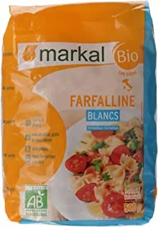 Markal Organic White Farfalline Small Farfalle, 500G - Pack Of 1