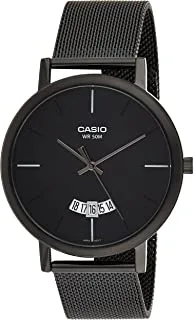 ساعة يد رجالية من كاسيو MTPB100MB1EVDF ، أسود