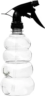 Delcasa 500ml Spray Bottle - Portable Bottle Water Mist Stream Liquid Container Leak Proof Trigger Sprayer | Transparent Body | Ideal for Salon, Tattooing, Hairdressing, Gardening, Assorted colors