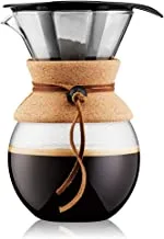 ماكينة صنع القهوة من بودم 11571-109 ، بني ، 1 لتر ، زجاج