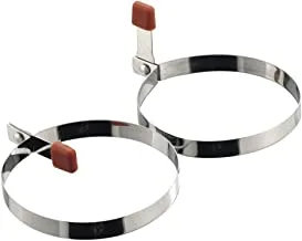 Sunnex Stainless Steel Egg Ring Set, Multi-Colour, M9048