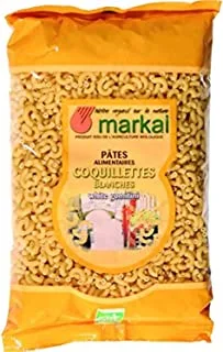Markal Organic White Coquillettes, 500g - Pack of 1