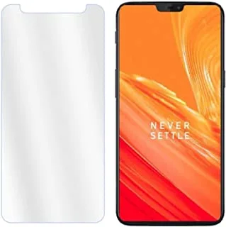 OnePlus 6 Tempered Glass Screen Protector Shock Proof Glass - Clear