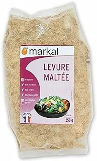 Markal Organic Malted Yeast Flakes, 250G - Pack of 1