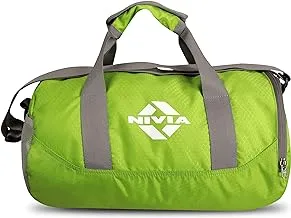 Nivia 5183GG Beast Polyester Gym Bag (Green)