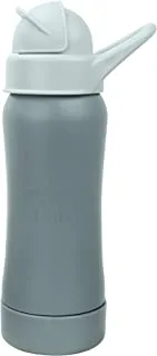زجاجة مصاصة من Sprout Ware مصنوعة من النباتات-10 أونصة-رمادي-9mo +