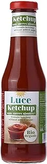 Luce/Organic 500G Ketchup No Added Sugar, Tomatto