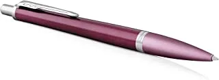 Parker Urban Ballpoint Pen, Premium Dark Purple With Medium Point Blue, 1931569