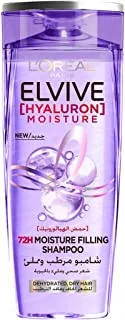 L'OREAL PARIS Elvive Hyaluron Moisture 72H Moisture Filling Shampoo 600ml, multicolour