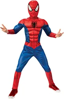 Rubies Costumes Marvel Spider-Man Deluxe Child Costume, Medium 5-6 Years