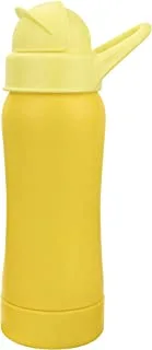 زجاجة مصاصة من Sprout Ware مصنوعة من Plants-1002-Yellow-9mo +