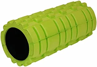Marshal Fitness EVA Yoga Foam Roller Floating Point Gym Physio Massage Fitness Equipment Massager for Muscle Multicolor (Green)- Mf-0113-35cm